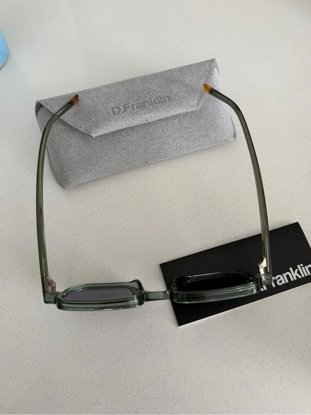 D.Franklin rectangular sunglasses